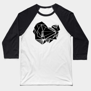 Geometric Minimal abstract black Baseball T-Shirt